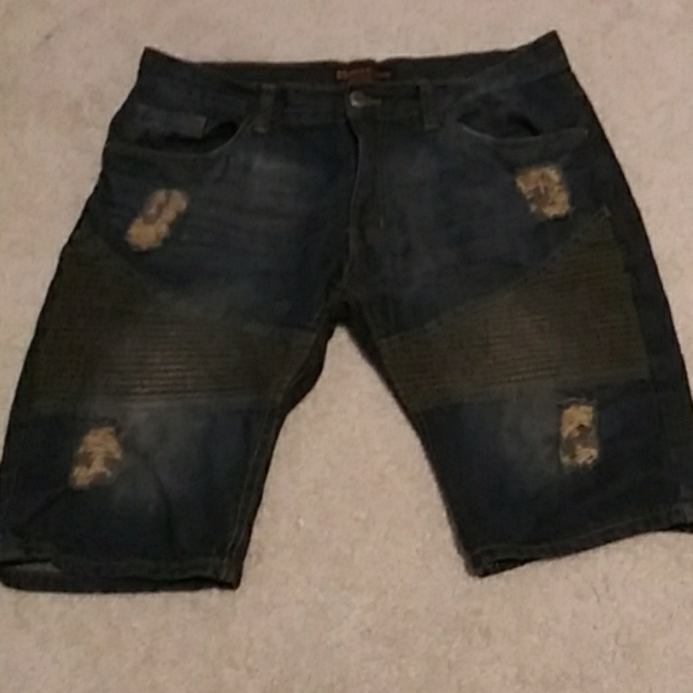 Mens demin shorts